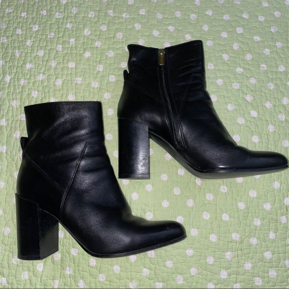 Grigiarancio black leather boots